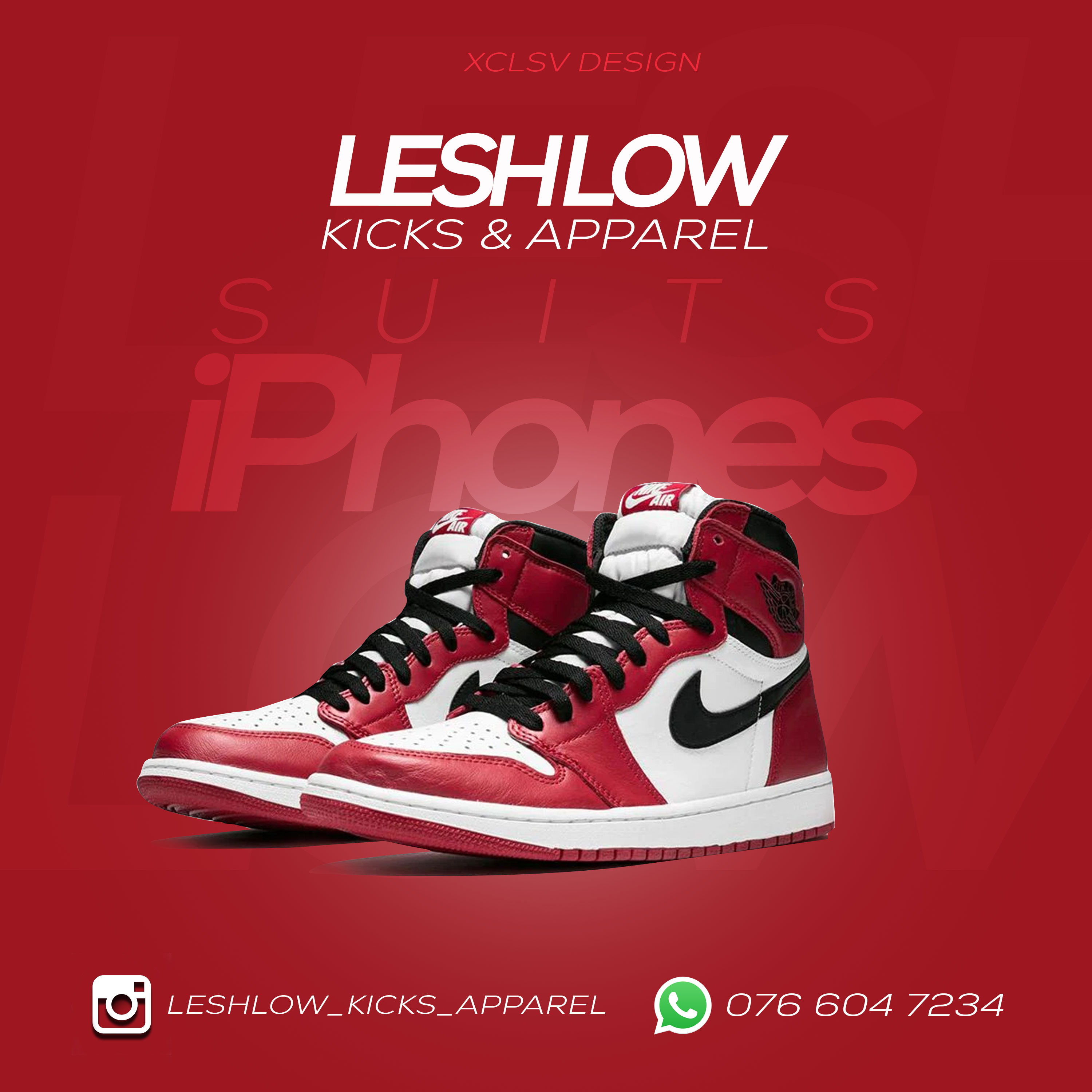 Leshlow Kicks & Apparel Flyer